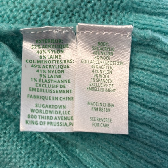 Lilly Pulitzer Dario jeweled sweater size Large. Ptp 21” - Picture 5 of 7